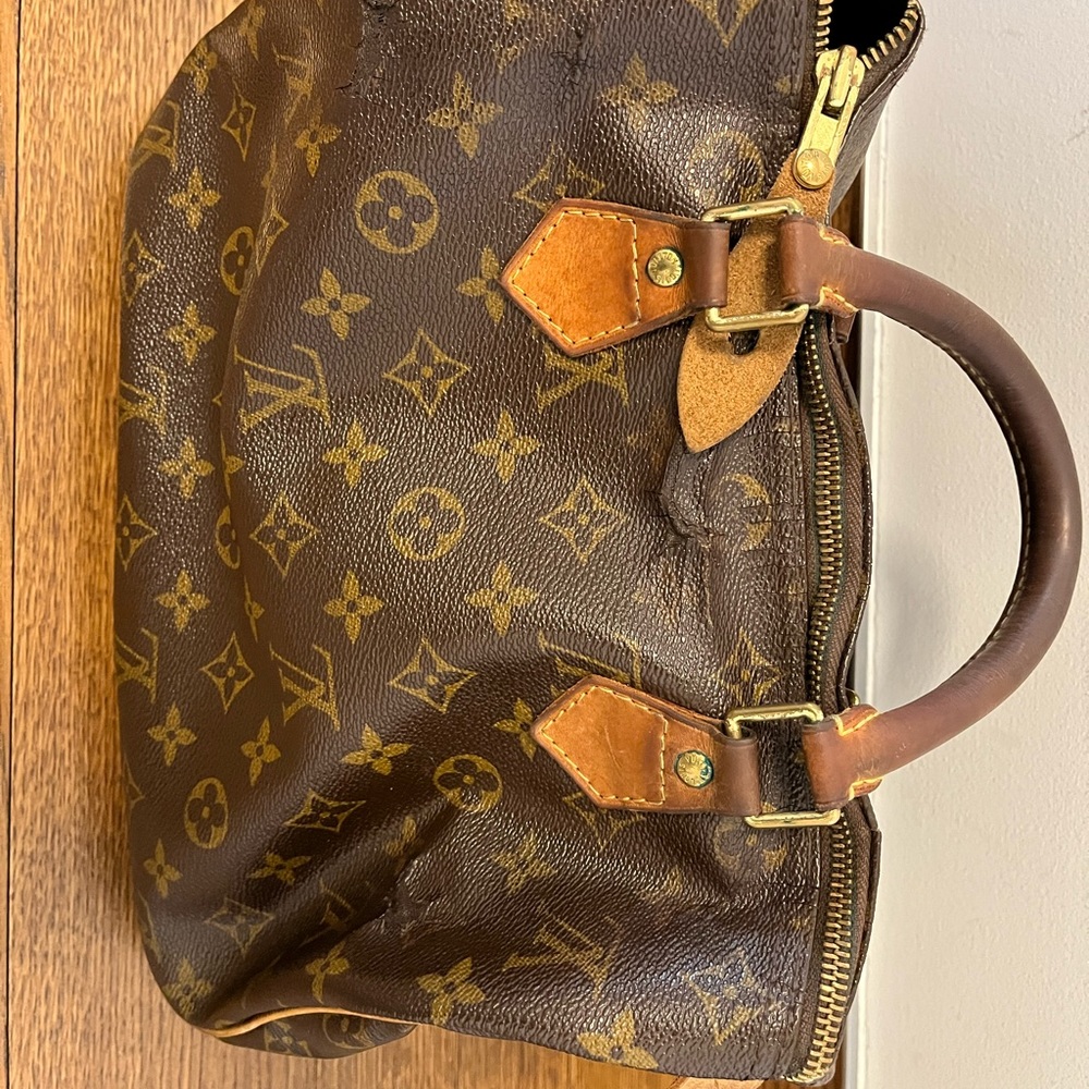 Vintage Louis Vuitton monogram canvas speedy